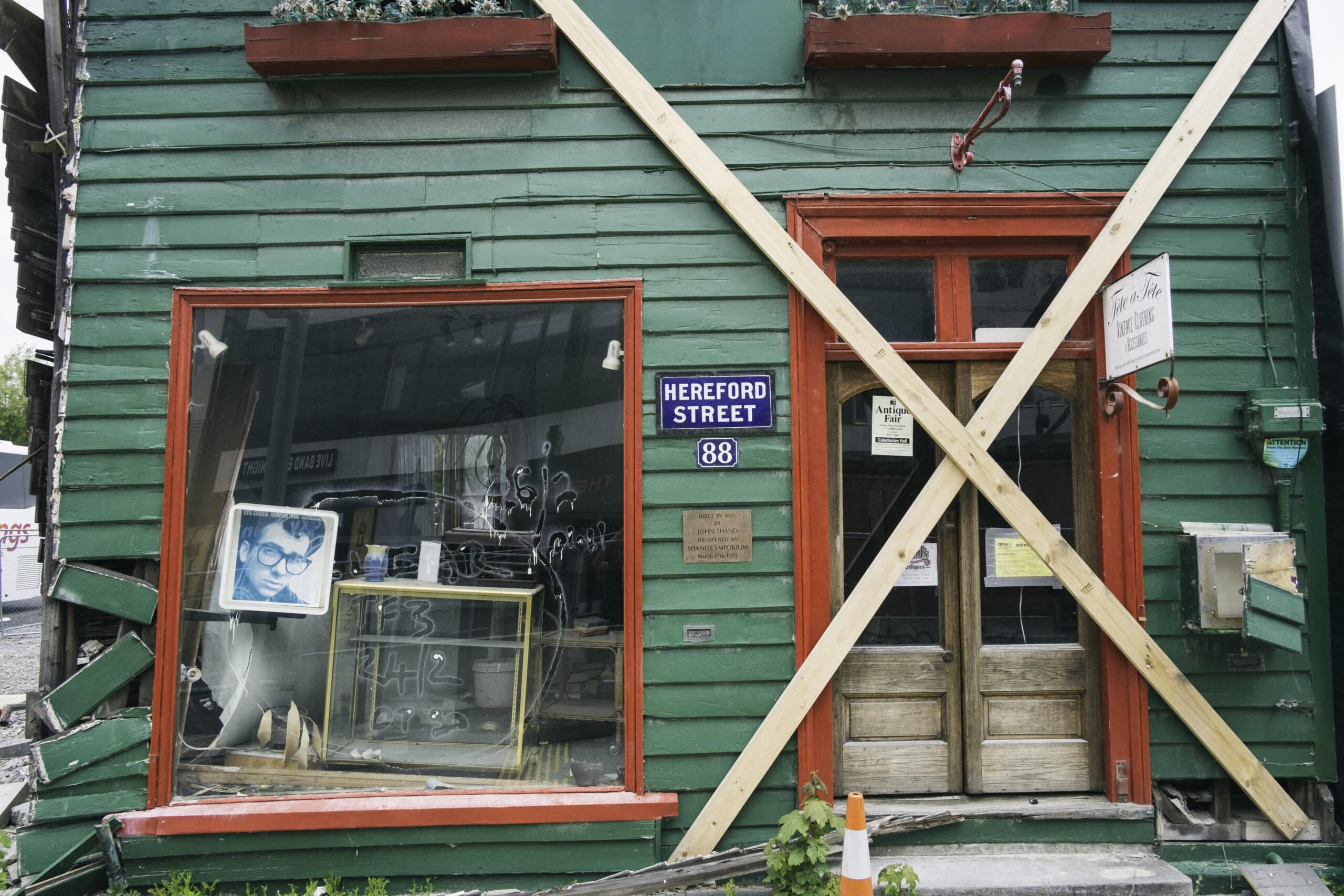 Seismic Assessment of Earthquake Damaged Building In Christchurch, New Zealand